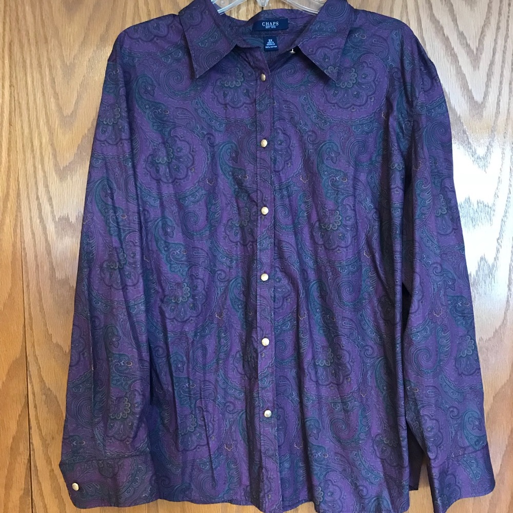 CHAPS button up top